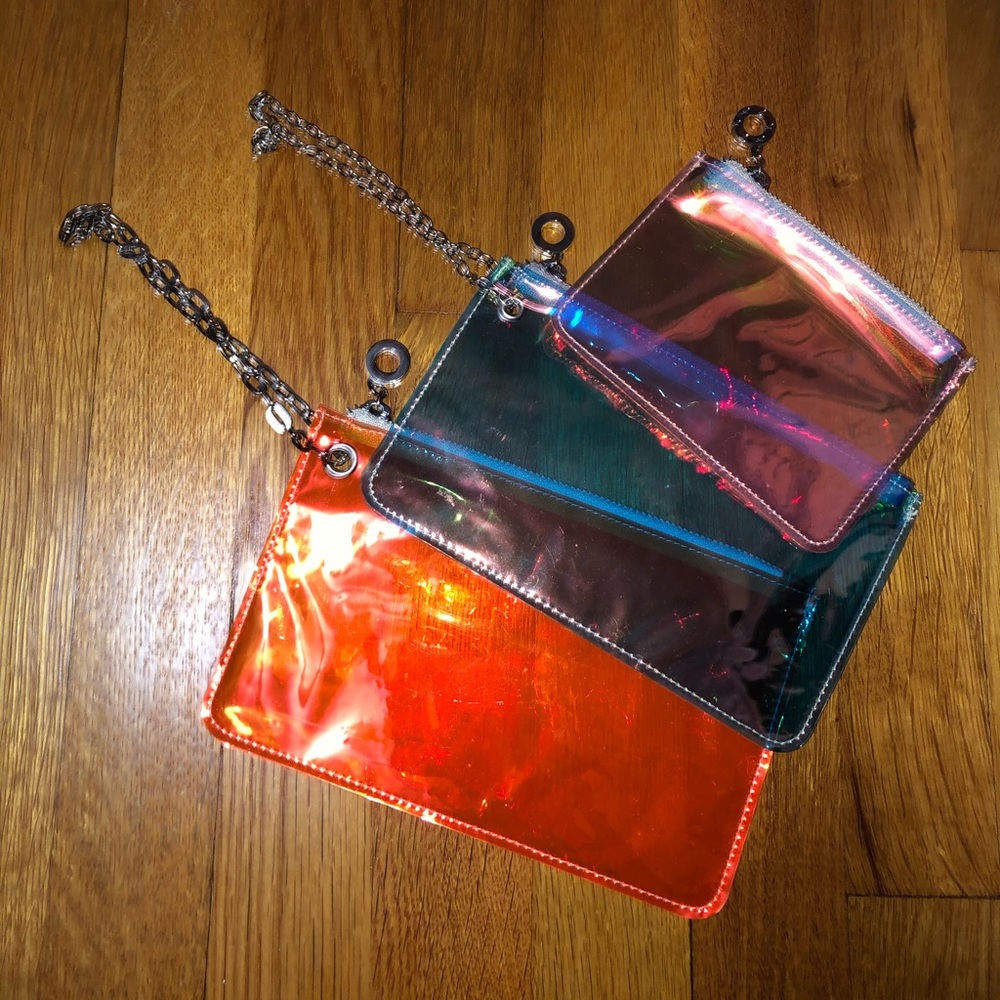 Transparent Wristlets